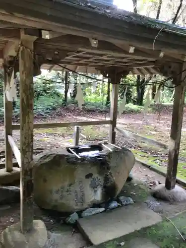 推惠神社の手水舎