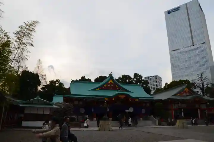 日枝神社の本殿・本堂