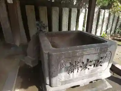 龍口寺の手水舎