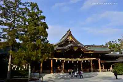 寒川神社の本殿・本堂
