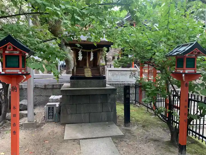 東高津宮の末社・摂社