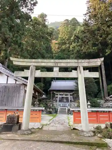 高天彦神社の鳥居