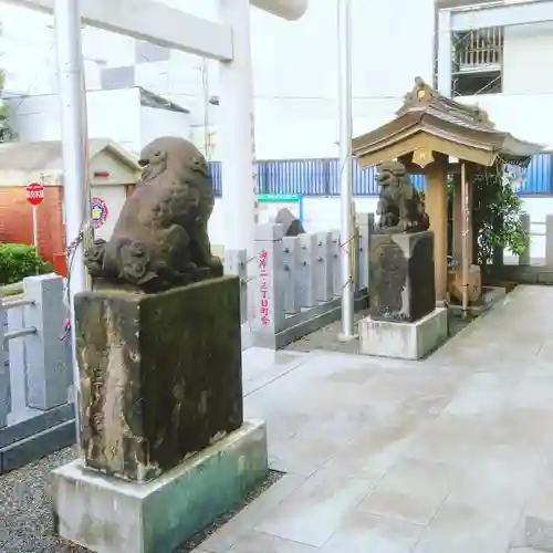 御穂鹿嶋神社の狛犬