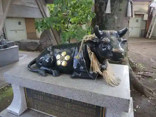 新井天神北野神社の狛犬