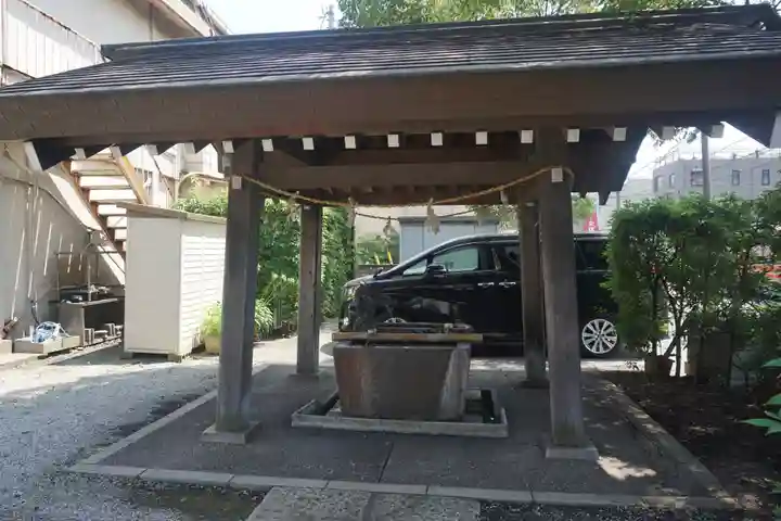 寒川神社の手水舎