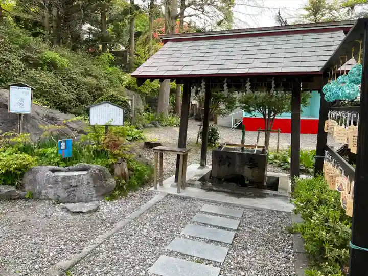船魂神社の手水舎