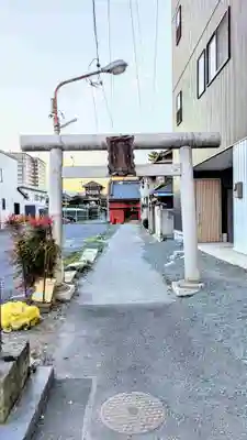 青梅神社の鳥居