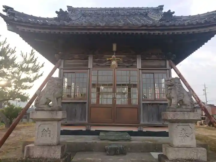 大明神社の本殿・本堂