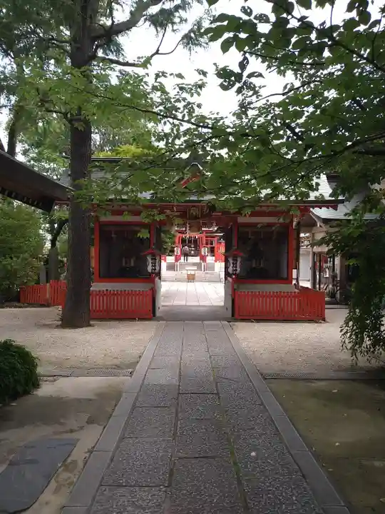 馬橋稲荷神社の山門・神門