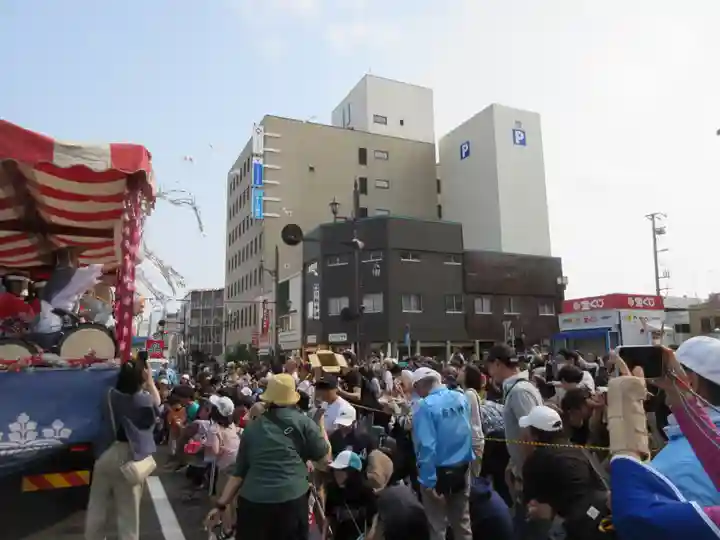 釧路一之宮 厳島神社のお祭り