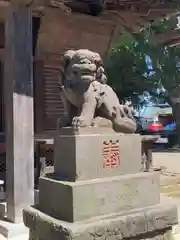 下総国三山　二宮神社の狛犬