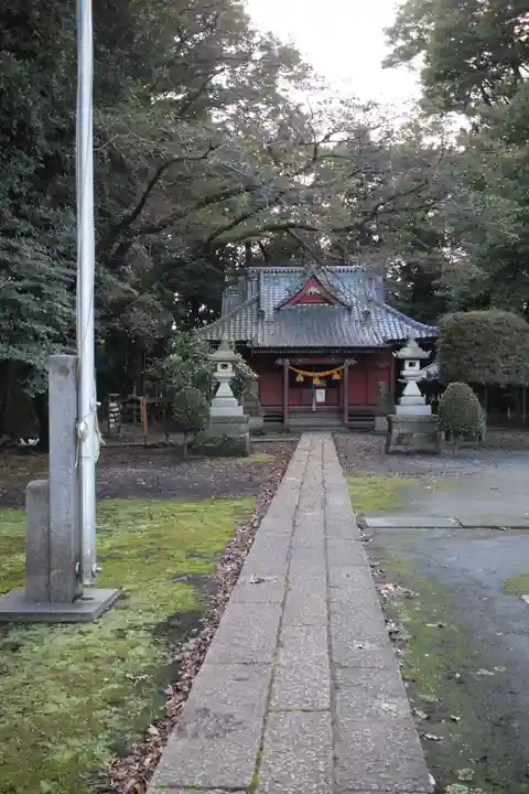中氷川神社の本殿・本堂