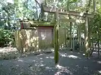 国津御祖神社(皇大神宮摂社)・葦立氐神社(皇大神宮末社)の鳥居