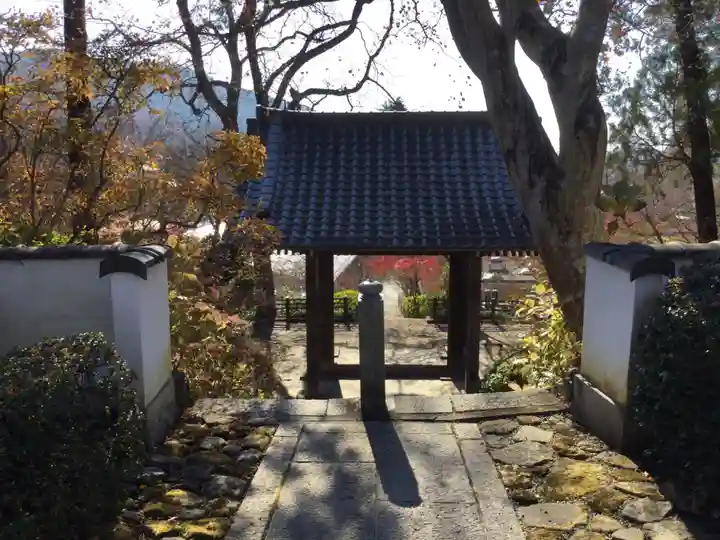 崇禅寺の山門・神門