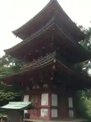 目の霊山　油山寺の塔