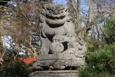 田村神社の狛犬