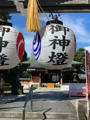中野沼袋氷川神社の本殿・本堂