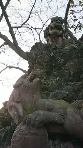 千葉神社の狛犬