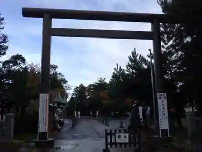 発寒神社の鳥居