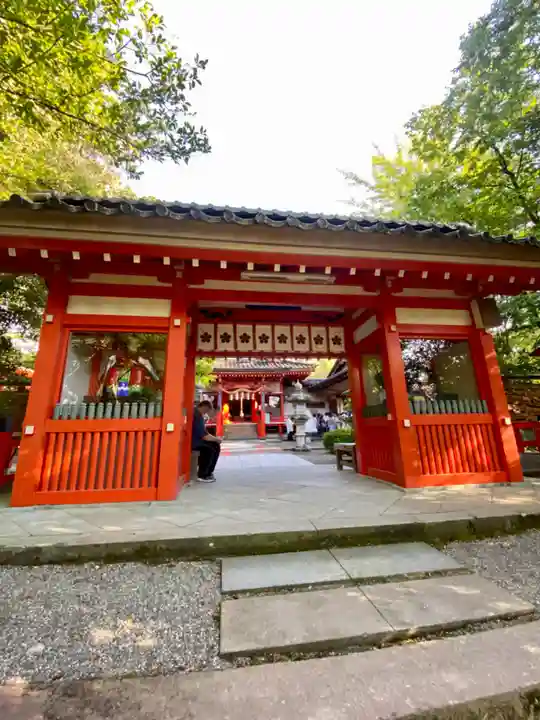 金澤神社の山門・神門