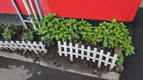 北見稲荷神社の庭園