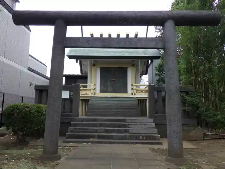 嶺天祖神社の鳥居