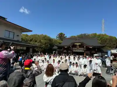 田縣神社のお祭り
