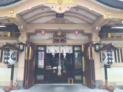 高輪神社の本殿・本堂