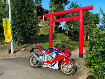 勝呂神社の鳥居