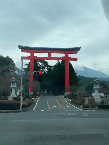 霧島神宮の鳥居