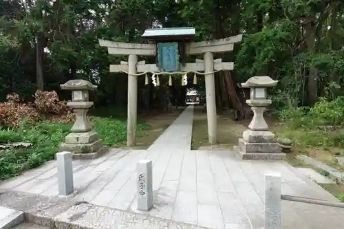 二ノ宮神社の鳥居