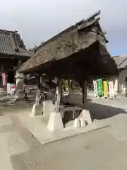 明言寺（石打こぶ観音）の手水