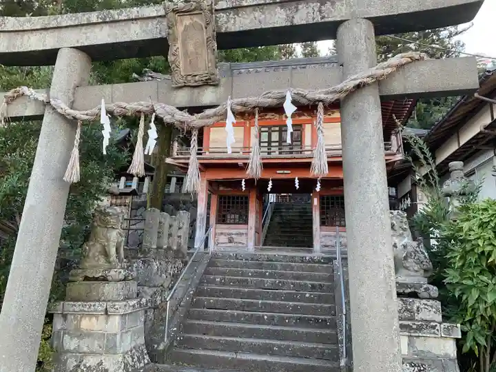 若宮八幡宮の鳥居