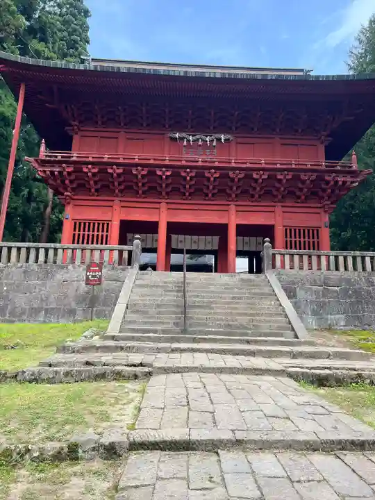 岩木山神社の山門・神門