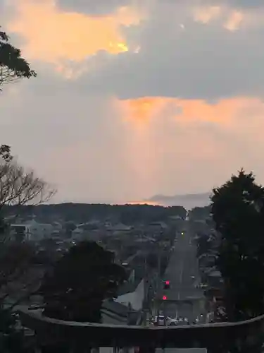 宮地嶽神社の景色