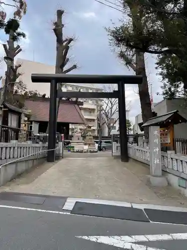 高円寺氷川神社の鳥居