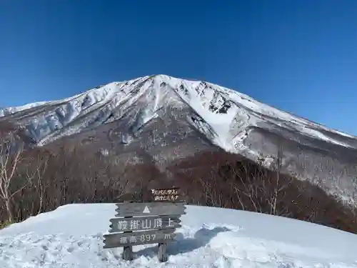 岩手山神社の景色