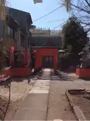 赤手拭稲荷神社の鳥居