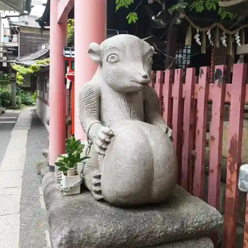 柳森神社の狛犬