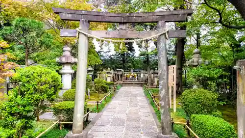 松陰神社の鳥居