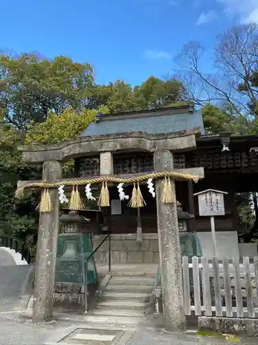 嚴島神社 (京都御苑)の鳥居