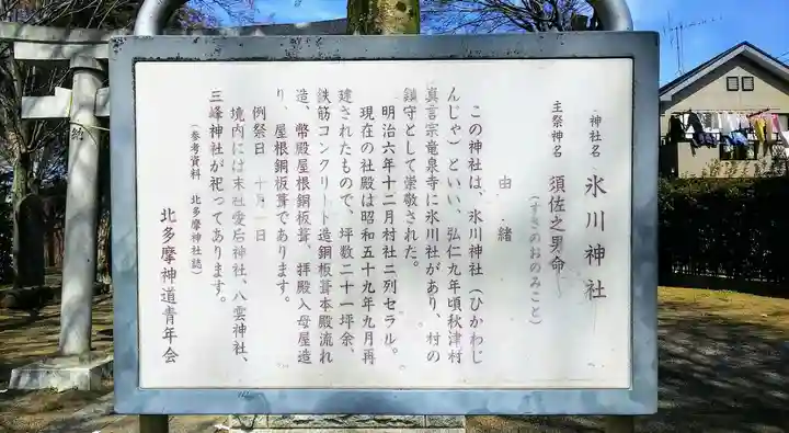 氷川神社の歴史