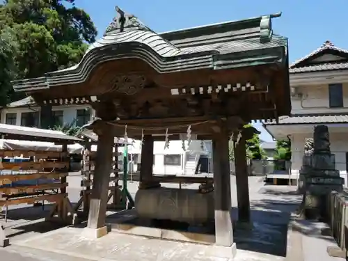 日枝神社水天宮の手水