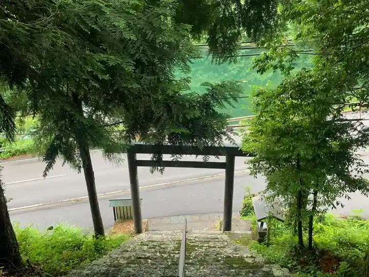 勝手神社の鳥居