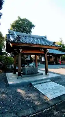 延命寺(身代り不動尊)の手水舎