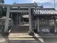 湊口神社の鳥居