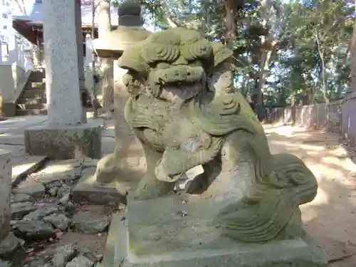 浅間神社の狛犬