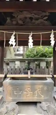 隅田稲荷神社の手水舎