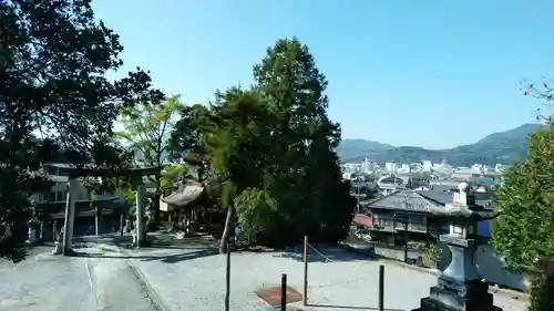 宇和津彦神社の景色