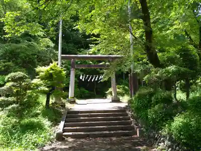 塩船神明社の鳥居